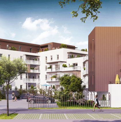 45 logements + bureaux + commerces – Agence ATIC